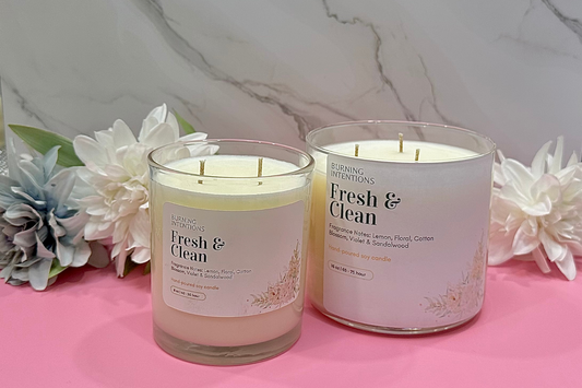 What makes a candle 'clean'? Here is more about our products: