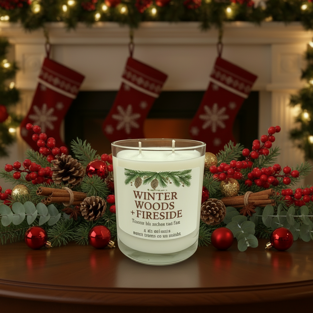 Winter Woods + Fireside